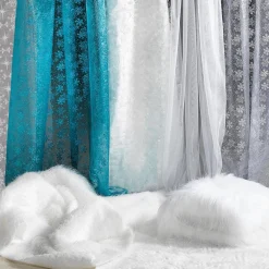 Discount DecoWoerner Plüsch , 150 Cm Breit weiß