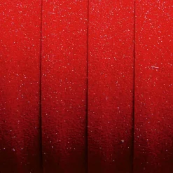 DecoWoerner Poly-Geschenkband "Glimmer", , 10 Mm, 100 M rot
