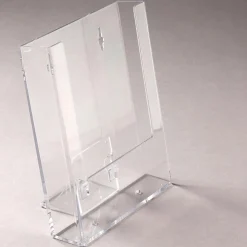 Clearance DecoWoerner Prospekthalter Flexi DIN A5 transparent
