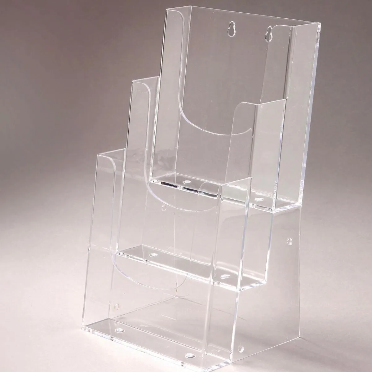 Sale DecoWoerner Prospekthalter Vario 3 X DIN A5 transparent