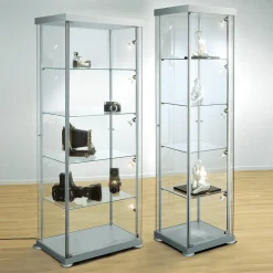 DecoWoerner Rechteck-Vitrine, 45 Cm Breit transparent