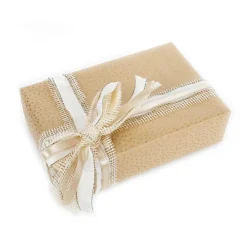 Sale DecoWoerner Recyceltes Kraftpapier Mit Kleinen, enen Punkten – 50 M Geschenkpapier-Rolle gold