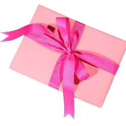 New DecoWoerner Recyceltes, Uni-Kraftpapier – 50 M Geschenkpapier-Rolle rosa