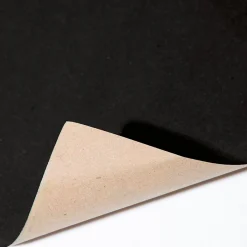 Outlet DecoWoerner Recyceltes, es Uni-Kraftpapier – 50 M Geschenkpapier-Rolle schwarz