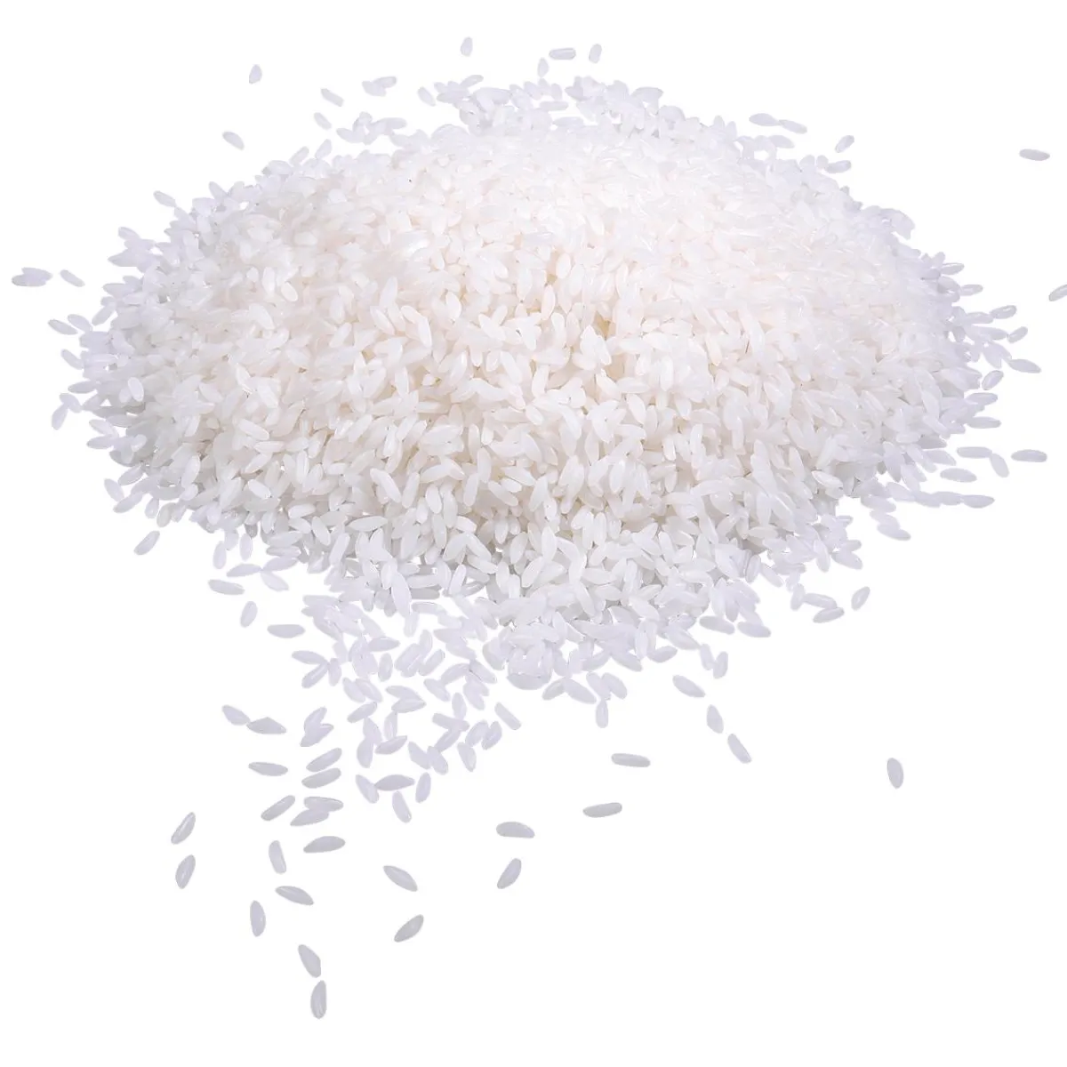 Discount DecoWoerner Reis Lebensmittel-Attrappe, 500 Gramm weiß