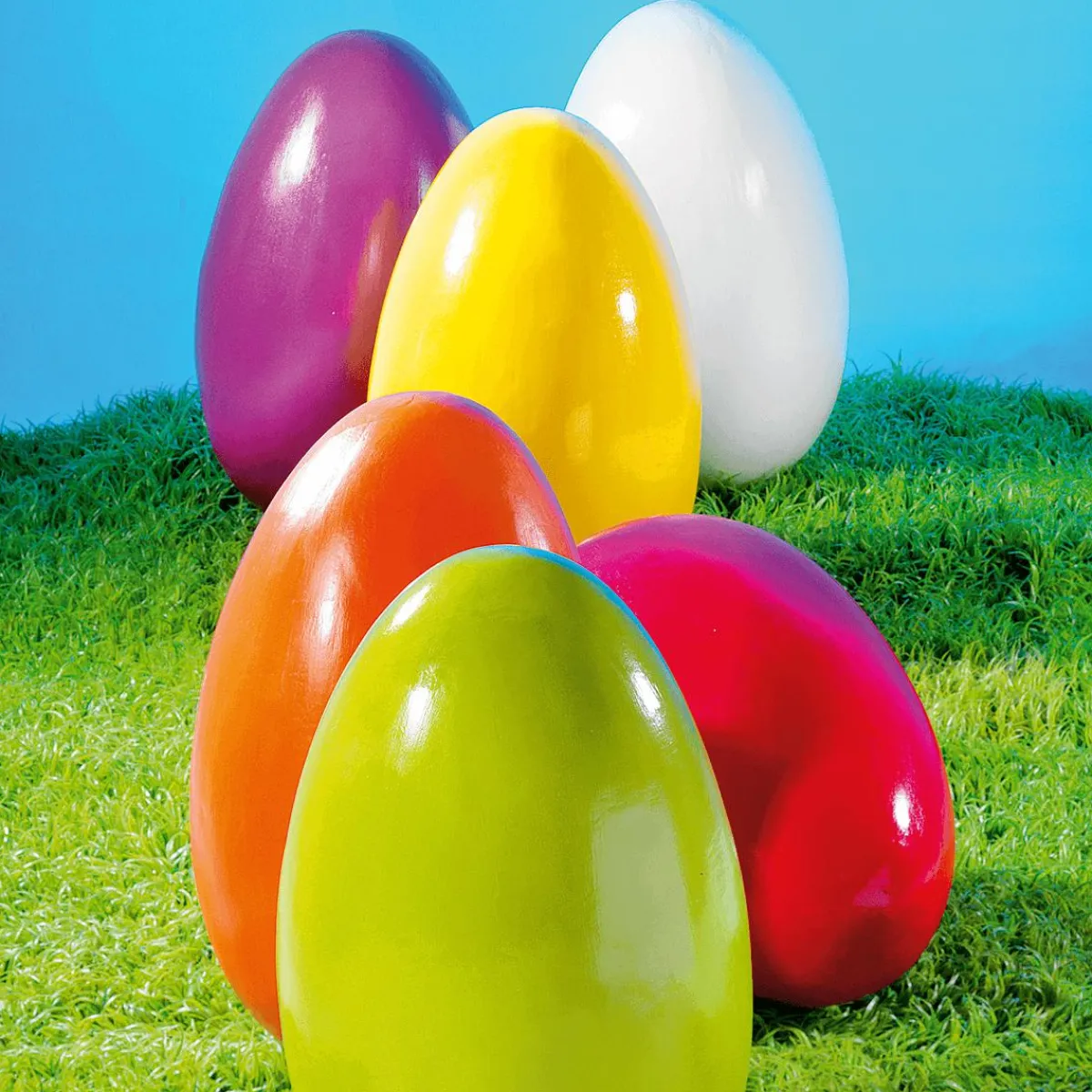 Best DecoWoerner Riesen Osterei , 50 Cm grün