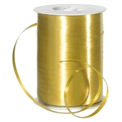 Hot DecoWoerner Ringelband, 5 Mm, 500 M, gold