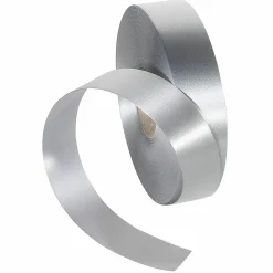 Outlet DecoWoerner Ringelband, 31 Mm, 100 M, silber