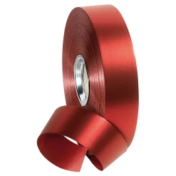 Sale DecoWoerner Ringelband Matt, 31 Mm, 100 M, rot