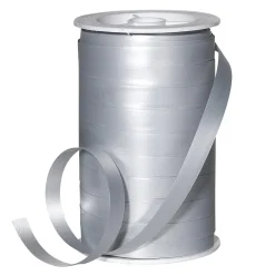 Discount DecoWoerner Ringelband Matt, 10 Mm, 100 M, silber
