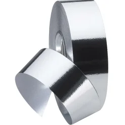 Sale DecoWoerner Ringelband Metallic, 31 Mm, 50 M, silber