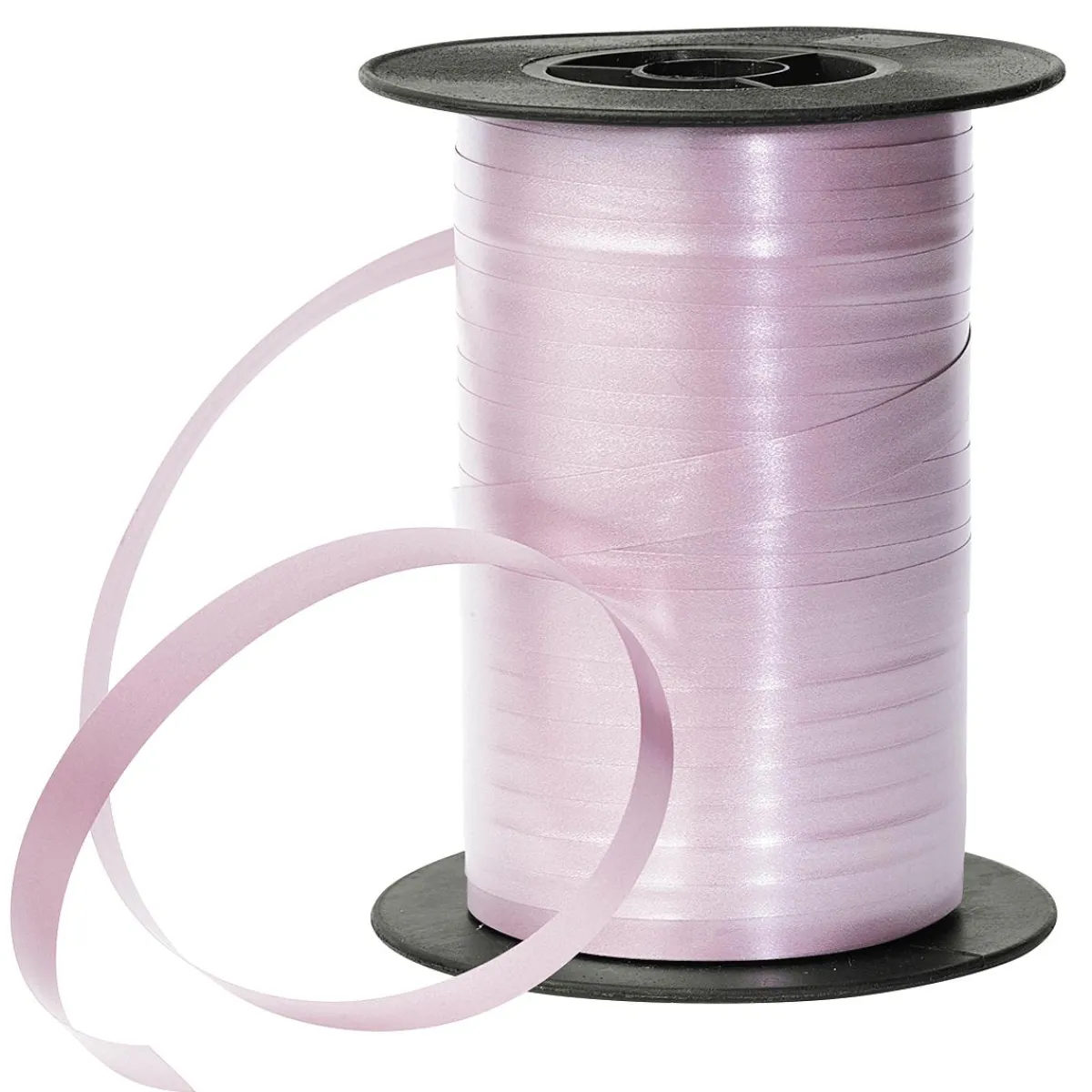Hot DecoWoerner Ringelband Pastell, 10 Mm, 150 M, Rosé rosa