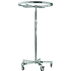 Hot DecoWoerner Rundständer 80 Cm Ø, Höhenverstellbar silber