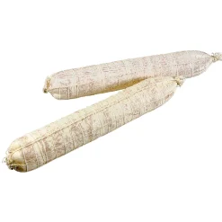 Hot DecoWoerner Salami Lebensmittel-Attrappe, Pack á 2 Stück weiß