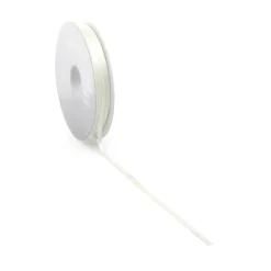 Outlet DecoWoerner Satinband, 3 Mm X 50m Creme weiß