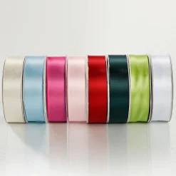 Sale DecoWoerner Satinband, 25 Mm X 25m Pink rosa