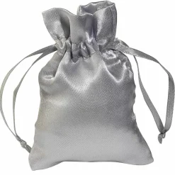 Online DecoWoerner Satinsäckchen 10 Cm, 30 Stück, silber