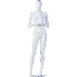 Clearance DecoWoerner Schaufensterpuppe Weiblich "Apart" Dame , Arme Vorne B-Ware weiß
