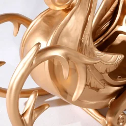 Outlet DecoWoerner Schlitten “Phantasia“ 180 Cm Lang, gold