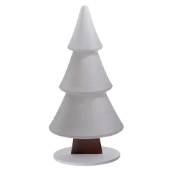 Hot DecoWoerner Schneetanne-Aufsteller Mit Glitzer 34 X 69 Cm weiß