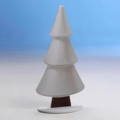 Hot DecoWoerner Schneetanne-Aufsteller Mit Glitzer 34 X 69 Cm weiß