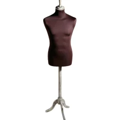 Online DecoWoerner Schneiderpuppe Männlich, Büste 78 Cm, Mocca/antik, Barock braun