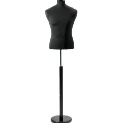 Discount DecoWoerner Schneiderpuppe Männlich, Büste 65 Cm, / schwarz