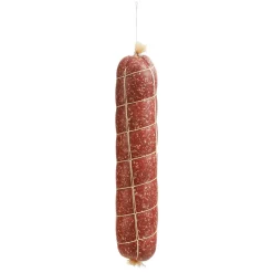 New DecoWoerner Schnürdarm-Salami Lebensmittel-Attrappe 43 Cm rot