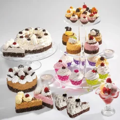 Best DecoWoerner Schokotorte Lebensmittel-Attrappe 15 Cm Ø braun