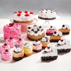Best DecoWoerner Schokotorte Lebensmittel-Attrappe 15 Cm Ø braun