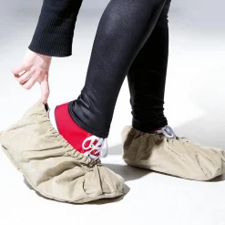 Clearance DecoWoerner Schuh-Überzieher, Größe 43 - 47 braun