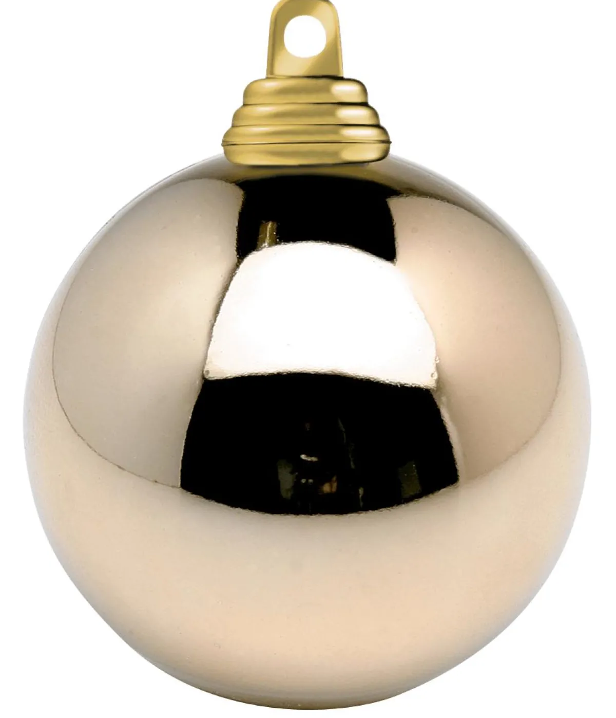 New DecoWoerner Schwer Entflammbare Weihnachtskugel Bronze 10 Cm Ø – 6 Stück braun
