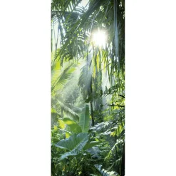 Online DecoWoerner Schwer Entflammbarer Dschungel Stoffbanner 75 X 180 Cm