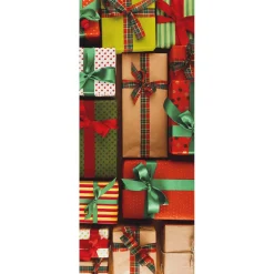 Best DecoWoerner Schwer Entflammbarer Stoffbanner "Geschenke" Aus Fahnenstoff 75 X 180 Cm orange