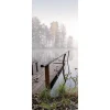 Sale DecoWoerner Schwer Entflammbarer Stoffbanner "Nebel Am See" 75 X 180 Cm