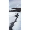 Clearance DecoWoerner Schwer Entflammbarer Stoffbanner "Winterbach" 75 X 180 Cm
