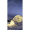 Outlet DecoWoerner Schwer Entflammbarer Stoffbanner "Iglu" 100 X 200 Cm