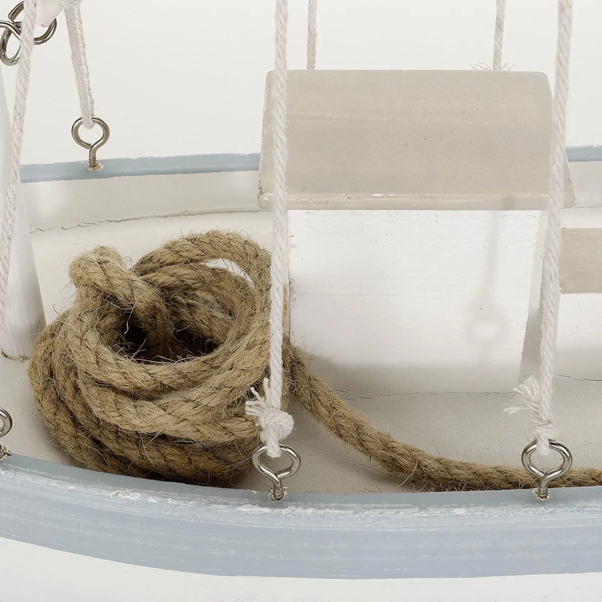 Clearance DecoWoerner Segelboot 60 Cm X 43 Cm X 14 Cm weiß