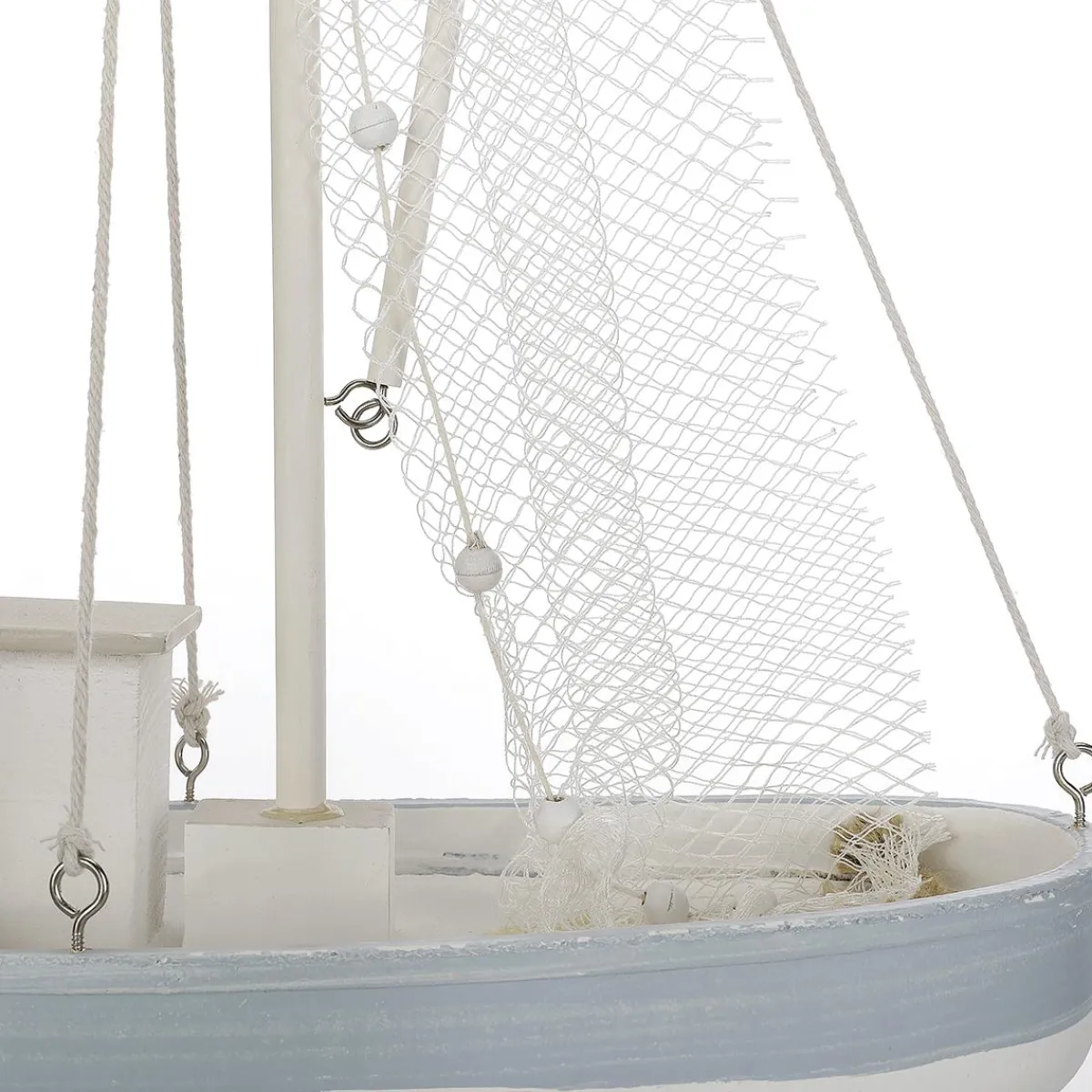 Clearance DecoWoerner Segelboot 60 Cm X 43 Cm X 14 Cm weiß