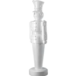 DecoWoerner Soldat Figur 185 Cm, weiß