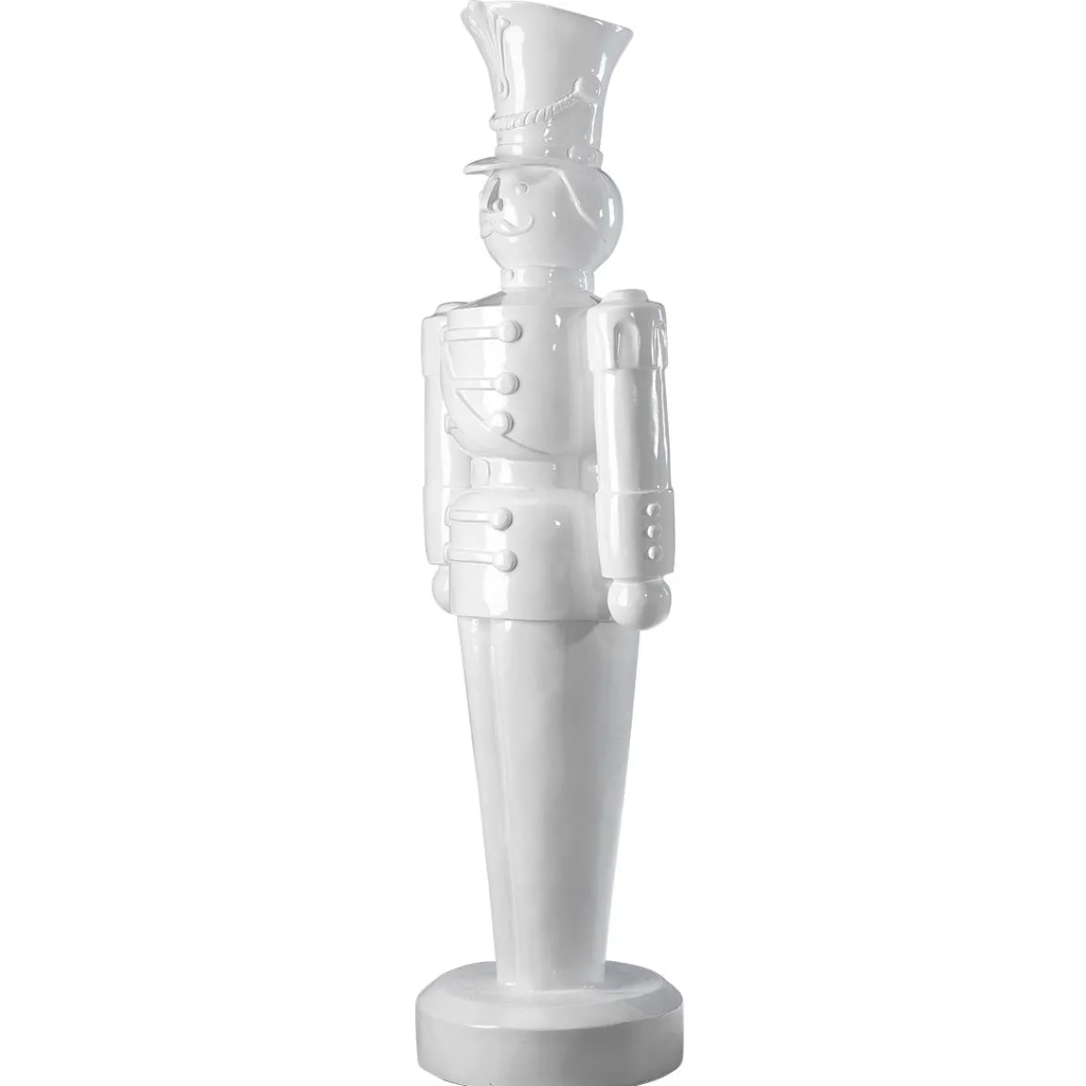 DecoWoerner Soldat Figur 185 Cm, weiß