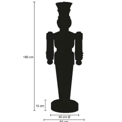 Online DecoWoerner Soldat Figur 185 Cm, Wunschfarbe