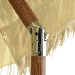Sale DecoWoerner Sonnenschirm Hawaii-Stil 210 Cm, 160 Cm Ø braun