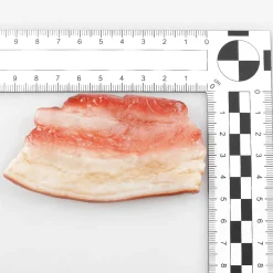 Sale DecoWoerner Speckscheiben Lebensmittel-Attrappe, Pack à 3 Stück rot