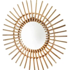 New DecoWoerner Spiegel "Rattan" braun
