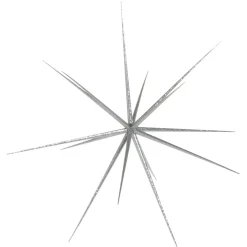 Sale DecoWoerner Sputnik-Stern, , 40 Cm Ø silber
