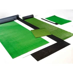 Hot DecoWoerner Standard Kunstrasen Schwer Entflammbar B1, 200 Cm schwarz
