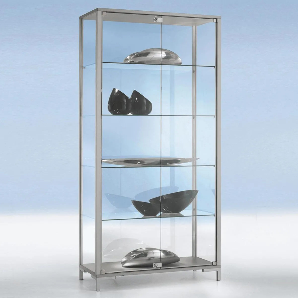 Online DecoWoerner Standvitrine 186 X 100 X 40 Cm transparent