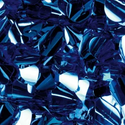 Outlet DecoWoerner Stanzoptikfolie Metallic 90 Cm Breit, blau