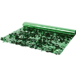 New DecoWoerner Stanzoptikfolie Metallic 90 Cm Breit, grün